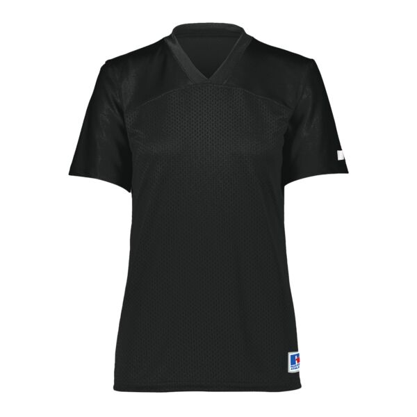 Ladies Solid Flag Football Jersey Thumbnail