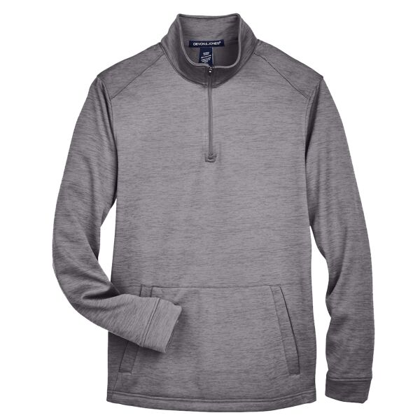 Men's Newbury Mélange Fleece Quarter-Zip Pullover Thumbnail