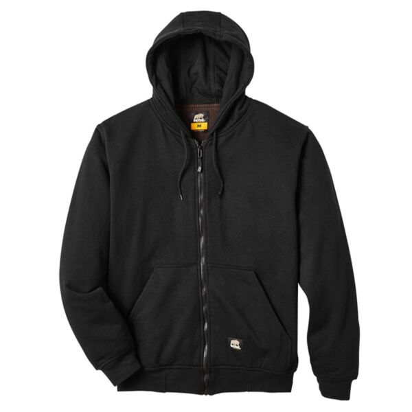 Men's Tall Heritage Thermal-Lined Full-Zip Hooded Sweatshirt Thumbnail