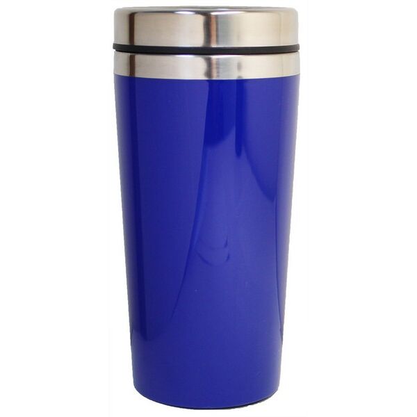 16 OZ. STAINLESS STEEL INTERIOR TRAVEL TUMBLER Thumbnail