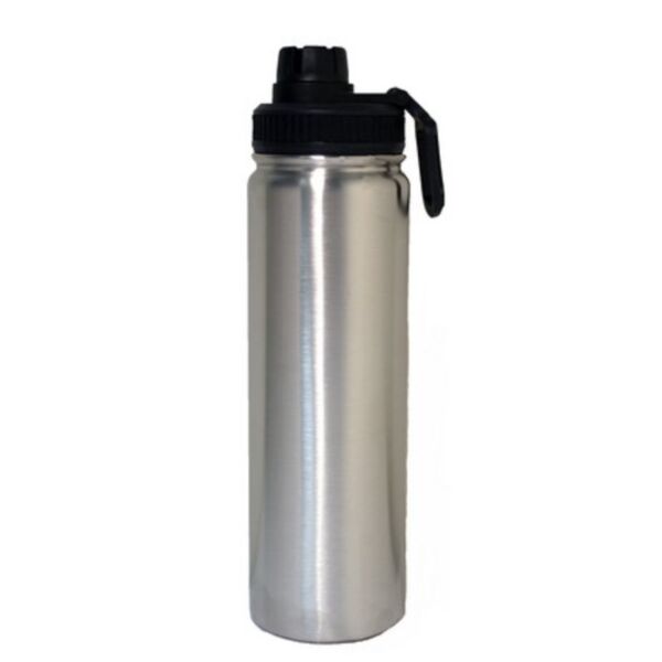 24 OZ. STAINLESS STEEL VACUUM INSULATED BOTTLE WITH TWIST LID/SPOUT Thumbnail