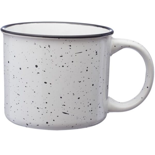 13 OZ. CLASSIC CAMPFIRE SPECKLED CERAMIC COFFEE MUG Thumbnail