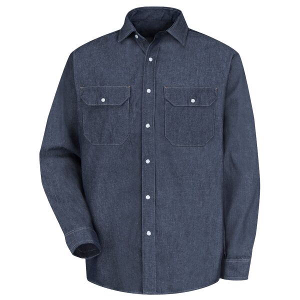 Deluxe Denim Long Sleeve Shirt Thumbnail