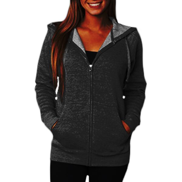 Special Blend Raglan Full-Zip Hooded Sweatshirt Thumbnail