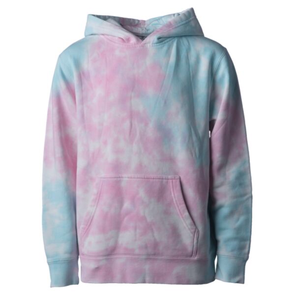 Youth Midweight Tie-Dye Hooded Pullover Thumbnail