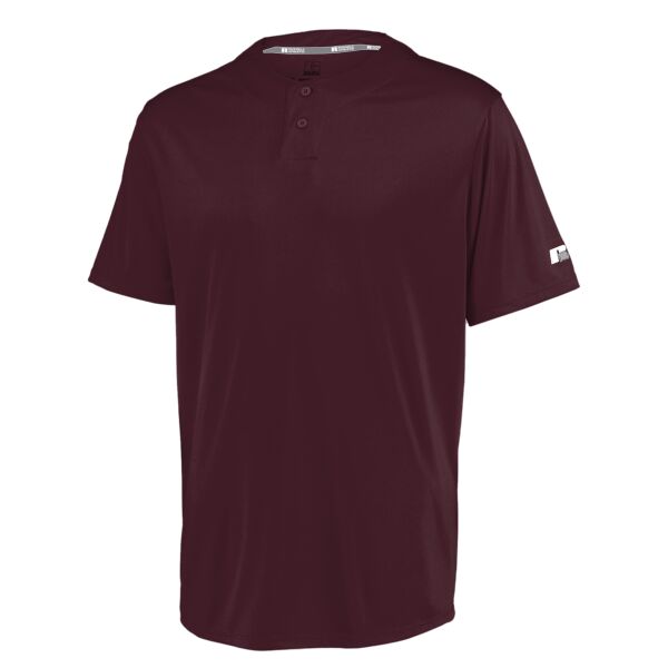 Performance Two-Button Solid Jersey Thumbnail