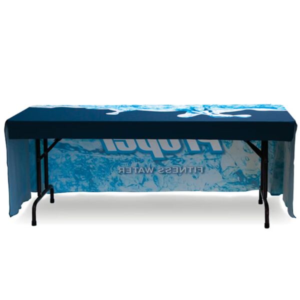 8ft. Table Throw 3-sided with Custom Print Thumbnail