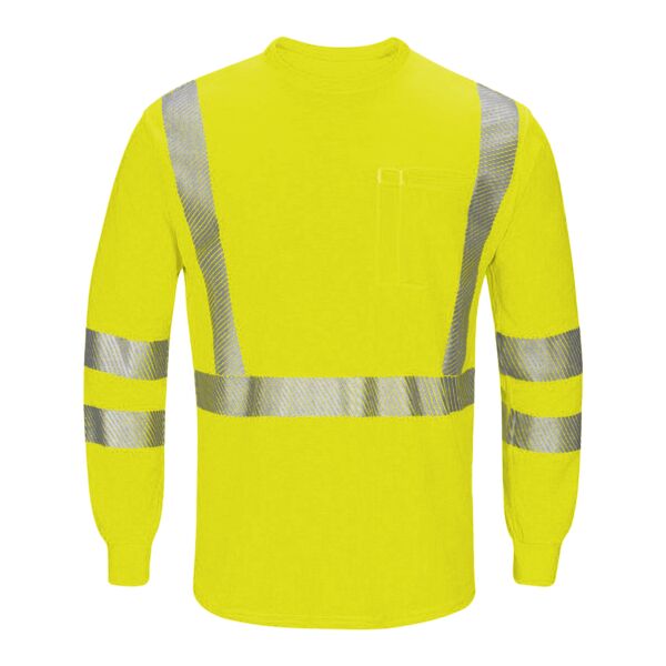 Hi-Visibility Lightweight Long Sleeve T-Shirt Thumbnail