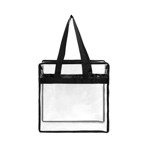Stadium Approved Clear Zipper Tote Bag Thumbnail