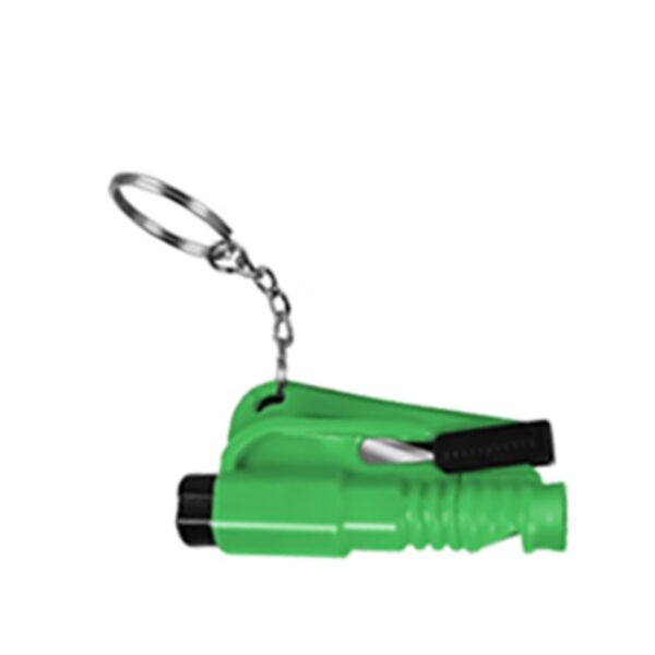 3 IN 1 CAR EMERGENCY HAMMER KEYCHAIN Thumbnail