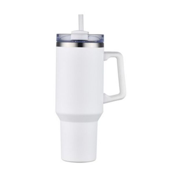 Aqueduct-IV 40 Oz Tumbler Mug with Straw Thumbnail