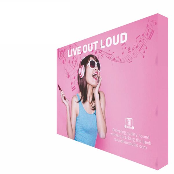 ONE CHOICE 10 FT. FABRIC POP UP DISPLAY STRAIGHT GRAPHIC PACKAGE (WITH ENDCAPS) Thumbnail