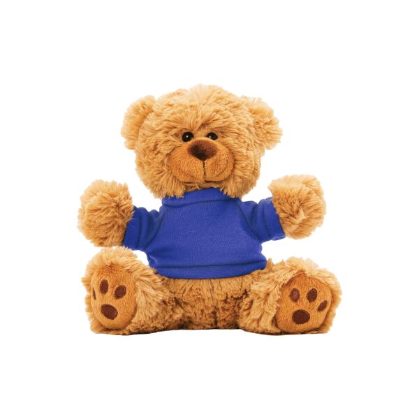 "Ted T. Bear" 6" Plush Teddy Bear w/Choice of T-Shirt Color Thumbnail