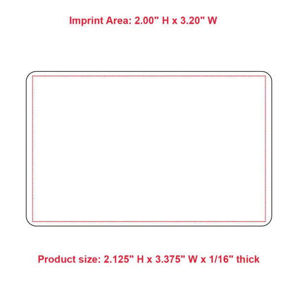 Name Badge Digitally Printed (2.125"x3.375") Thumbnail