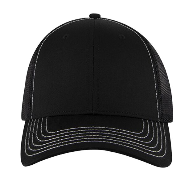 OTTO CAP 6 Panel Low Profile Mesh Back Trucker Hat Thumbnail