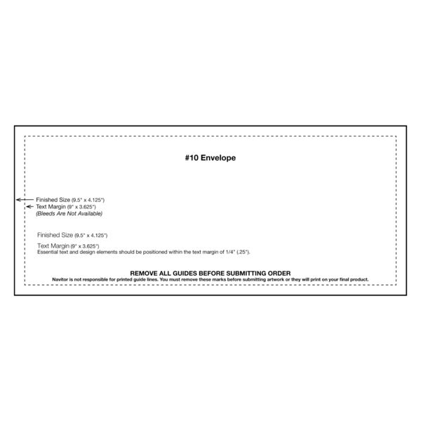 Custom Stationery Envelopes - Spot Color Thumbnail