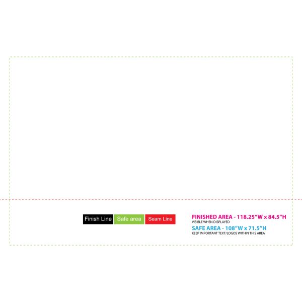 10' Canopy Tent Wall (Dye Sublimated) Double Sided Thumbnail