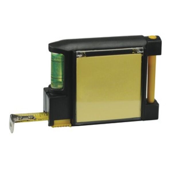 10' Multi-Function Tape Measure w/ Level/ Notepad & Pen Thumbnail