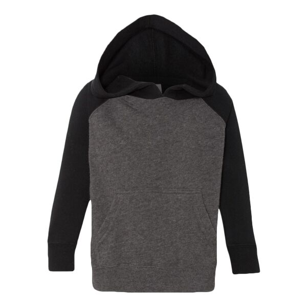 Toddler Special Blend Raglan Hooded Pullover Sweatshirt Thumbnail