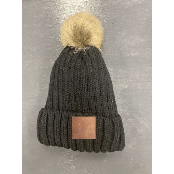 Fur Pom Pom Beanie Thumbnail
